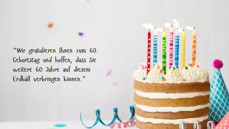 40 Originelle Herzlich Glückwünsche zum 60 Geburtstag