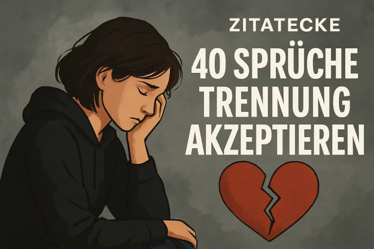 40 Sprüche Trennung Akzeptieren