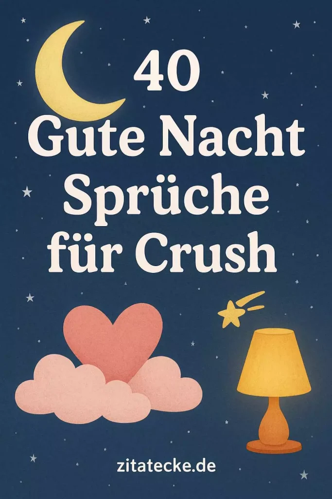 Gute nacht sprüche für crush