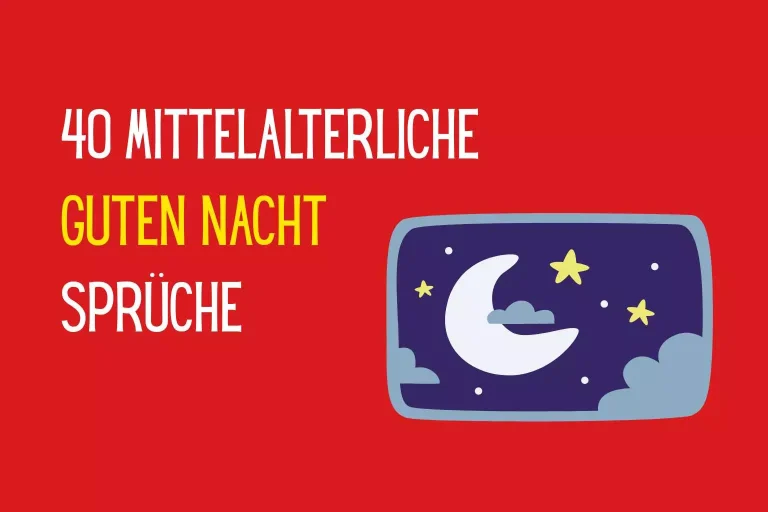 Mittelalterliche Gute Nacht Sprüche