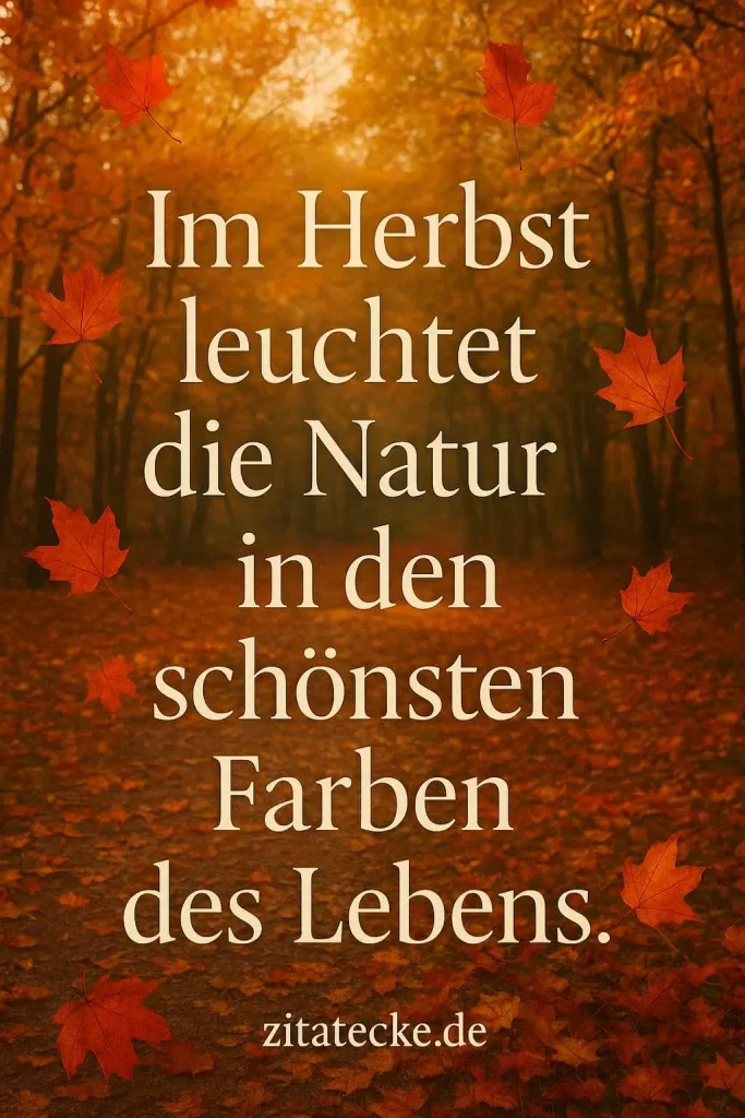 goldener Herbst Sprüche 1