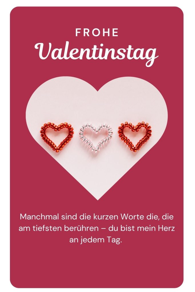 Kurze valentinstag sprüche für ihn