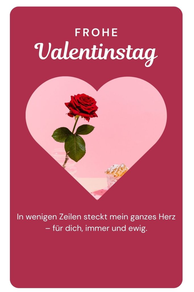 Kurze valentinstag sprüche für ihn
