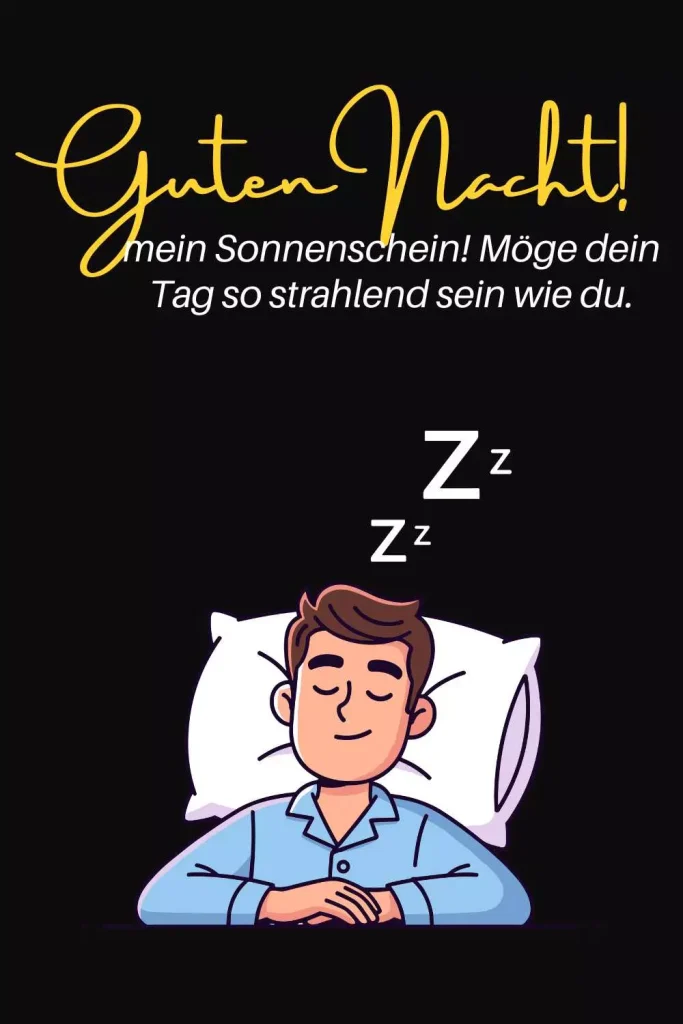 Guten Nacht Sprüche für einen ruhigen Schlaf